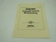 Bush Hog RZ60 Razorback Rotary Cutter Repair Parts Catalog