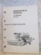 Sperry New Holland Operator's Manual - Combine TR70