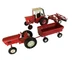 VTG ERTL International Harvester 1586 Tractor Hay Wagon Tractor Cab Disc Plow