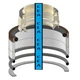 LZ00456 Offset Boom Cylinder Seal Kit Fits Case CX135SR