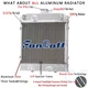 For Artic Cat Prowler 550 700 TRV 700 550 450 0413205 2-Row Aluminum Radiator