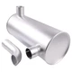 4448414 Muffler for Isuzu Engine 6BG1 John Deere Excavator 225CLC 270CLC