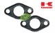 OEM (2) MUFFLER GASKETS, KAWASAKI FX921V (34HP), FXT00V (37HP), LAWNMOWERS,12C16