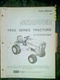 Vintage Snapper 1650 Series Tractor & Accessories 1980 Parts Manual #13709