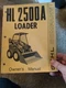 Gehl HL 2500A HL2500 Skid Loader owners  operators manual ORIGINAL