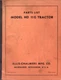 1963 ALLIS CHALMERS HD11G HD-11G - CRAWLER TRACTOR - REAPIR PARTS LIST MANUAL 11