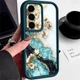 Marble Printed Phone Case For Samsung S26 S25 Ultra S24 S23 S22 S21 FE A57 Cover