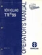 NEW HOLLAND TR99 OPERATORS MANUAL COMBINE