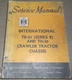 INTERNATIONAL HARVESTER TD25B TD30 DOZER SERVICE SHOP REPAIR WORKSHOP MANUAL