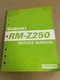 2004 Suzuki RM-Z250 Factory Service Manual, Part # 99500-42181-01E