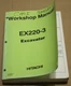 HITACHI EX220-3 EXCAVATOR WORKSHOP MANUAL FOR SERVICE REPAIR KM-138E-00 W138E-0