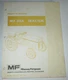 Massey Ferguson MF 50A Tractor Parts Catalog Manual Book Original! 2-80