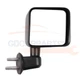 For 2007-2017 Jeep Wrangler Passenger Side Mirror Manual Adjustment Manual Fold