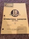 I&T International Harvester Shop Manual Series B-275