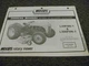 Woods L59F8N-1 L306F8N-1 Rotary Mower Ford 2N 8N 600 Operator Parts Manual xz