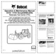 Bobcat V518 V723 Telescopic Tool Carrier Operation and Maintenance Manual 201...