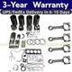 for Kubota V3800 V3800-CR-T Engine M96S M8540 Tractor Overhaul Rebuild Kit+rod