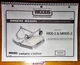 Woods R105-2 MR105-2 Rotary Cutter Mower Owner Operator & Parts Manual 8/88